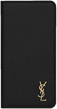 Amazon Co Jp Saint Laurent Paris サンローランパリ Iphone X Xs 対応ケース 手帳型 レザー スマホケース カバー ゴールドロゴ Bow0j 1000 並行輸入品 家電 カメラ
