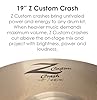 Zildjian 19" Z Custom Crash Cymbal - Z40116 #2