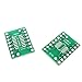 35pcs=7value*5pcs PCB Board Kit SMD Turn To DIP SOP MSOP SSOP TSSOP SOT23 8 10 14 16 20 24 28 SMT To DIP