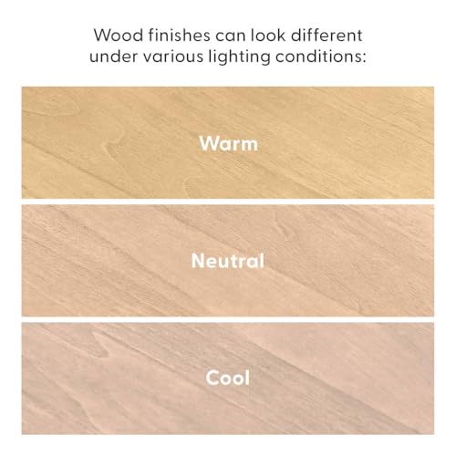 Image of Plank+Beam Solid Wood Console Table, 36 Inch, Sofa Table, Narrow Entryway Table for Hallway, Behind The Couch, Living Room, Foyer, Easy Assembly, Blonde