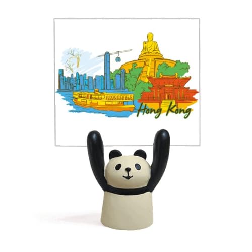 Support pour aquarelle panda Victoria de Hong Kong aux finitions soignées de collection