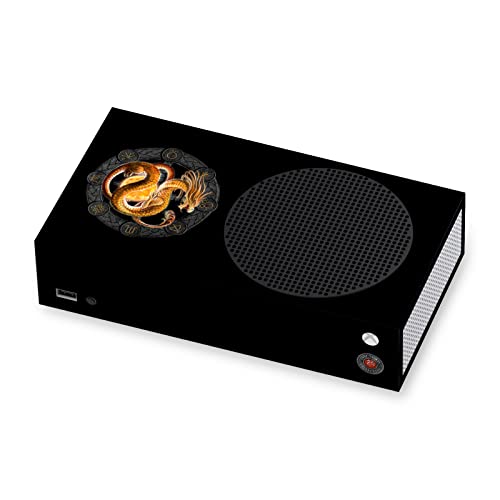 Vinyle Autocollant Xbox Series S Anti-Rayures Peau de Jeu Anne Stokes Dragons des Sabbats Couverture