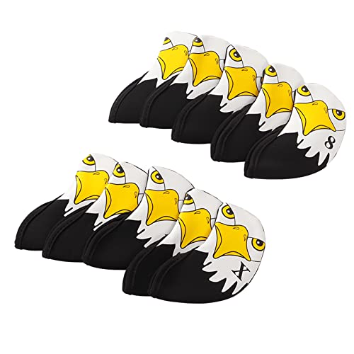Cftgiw 10 Stück Neopren Eisenkopfhüllen Adler