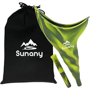 Female Urination Device, Reusable Female Urinal Silicone Women Pee Funnel Allows Women to Pee Standing Up, Portable Womens Urinal is The Perfect Companion for Camping,Outdoor,Travel