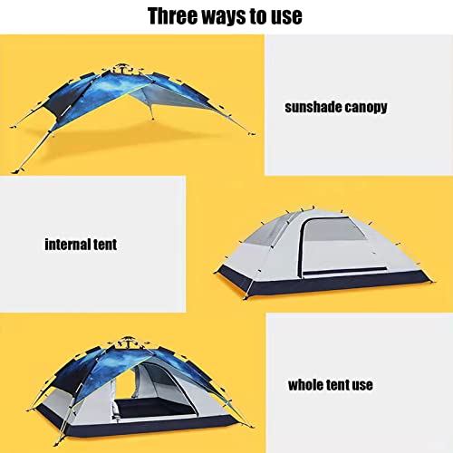 Carpa para Camping 3/4 Personas con Bolsa de Transporte miniatura 6