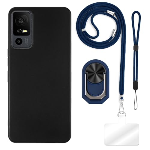 ESACMOT [4 in 1] �P�[�X TCL 40 XE �Ƃ̌݊�������A�X�g���b�v�A���X�g�o���h�A�����O�t���A�ϏՌ��ی�J�o�[���s�p�Z�b�g (�u���[�Z�b�g)