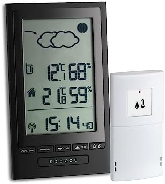 Station météo intérieure/extérieure sans fil avec capteur extérieur Station météo intérieure/extérieure sans fil avec capteur extérieur