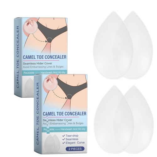 Corretivo Camel Toes, corretivo de silicone reutilizável para dedos de camelo, corretivo invisível d