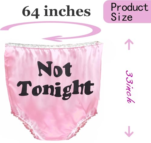 Pink Funny Underwear for Women Big Granny Panties Gag Gifts for Adults Men Halloween Christmas Bride4