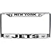 New York Jets Chrome License Plate Frame