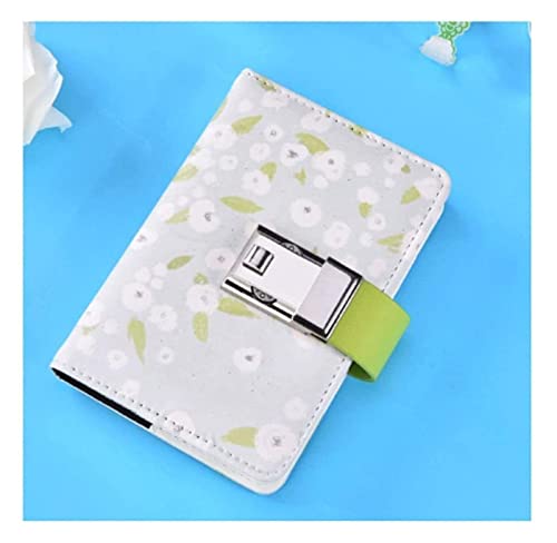 Carnet de notes A5 voyages avec mot de passe et couverture rigide rose - 6