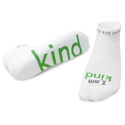 Image of notes to self Socks - Daily Affirmations, Inspirational Socks for girls & boys