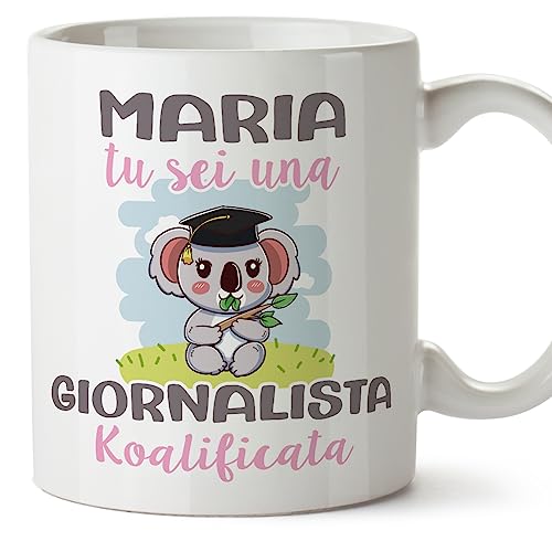 Mugffins Tazza Personalizzata in ceramica per GIORNALISTA donna 11 oz
