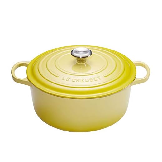 Le Creuset Signatur gjutjärn rund gryta, 26 cm - sula