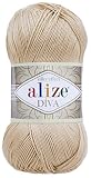 Hand Knitting Yarn 100% Microfiber Acrylic Yarn Alize Diva Silk Effect Thread Crochet Art Lace Craft