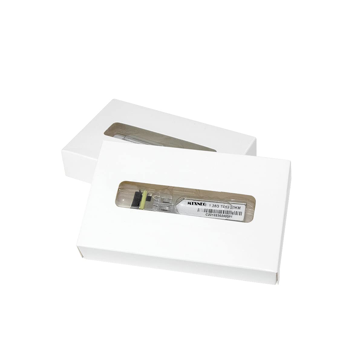 Une paire d'émetteurs-récepteurs SFP Bidi 1,25 G 1000Base-BIDI monomode Simplex LC Module SMF 1310 nm/15500 nm DDM jusqu'à 20 km pour Cisco GLC-BX-D, Ubiquiti UniFi UF-SM-1G-S, Mikrotik et plus (1)