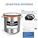 PB Motor Tech 5 Gallon Vacuum Chamber Kit with 4.5 CFM Vacuum Pump, Tempered Glass Lid Vacuum Chamber and 38 Micron Chamber Set, No Oil Included, Perfect for Wood Stabilization
