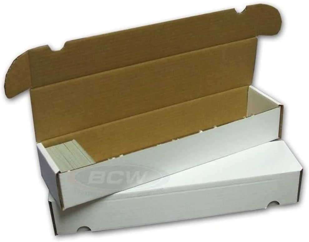 BCW 930 Count Trading Card Storage Box | Organizer for Sports Cards & Trading Card Games | Durable Storage | Assembly Required