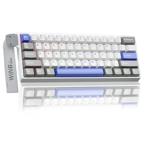 Image of AULA WIN60 HE MAX - 60% Mechanical Gaming Keyboard Wired, Hall Effect Magnetic Switches Hot Swappable, Adjustable Actuation Rapid Trigger Mode, 8000 Hz Polling Rate, 60 Percent Keyboard Compact Design