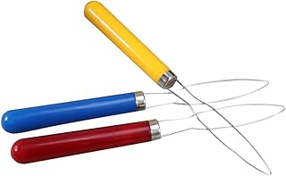 Yardenfun 3 Piezas De Botón De Desgaste Accesorio Para Personas Mayores Ayuda Para El Agarre De Bodas Herramienta Extractora De Botón De Pulgar Color Azul