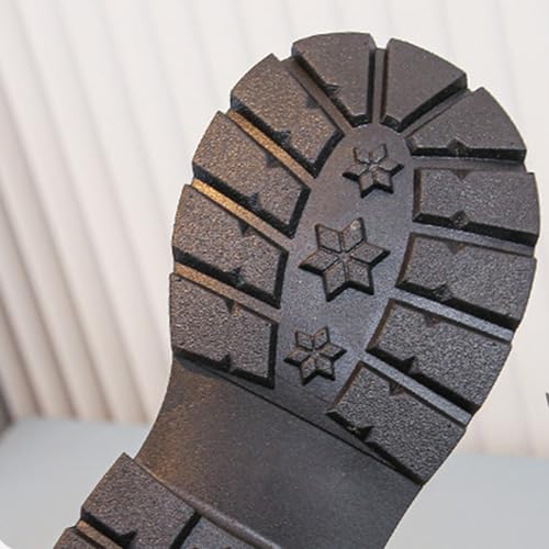 Toddler Girls Mid Calf Boots PU Leather Zipper Riding Boots Non Slip Boots Warm Winter Shoes for Kids2