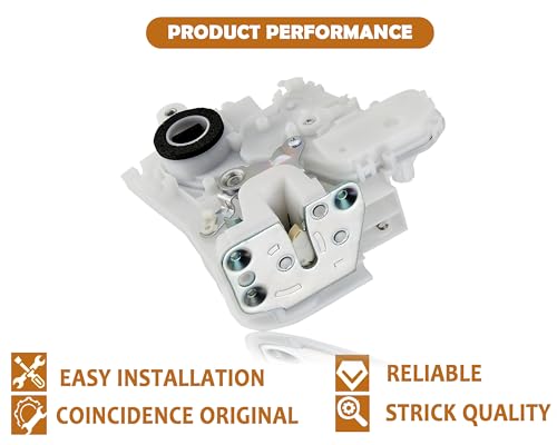 Image of Front Left Drive Side Door Latch Lock Actuator|Replacement for Honda CRV 2007 2008 2009 2010 2011|Replace OE # 72150-SWA-A01 72150SWAA01