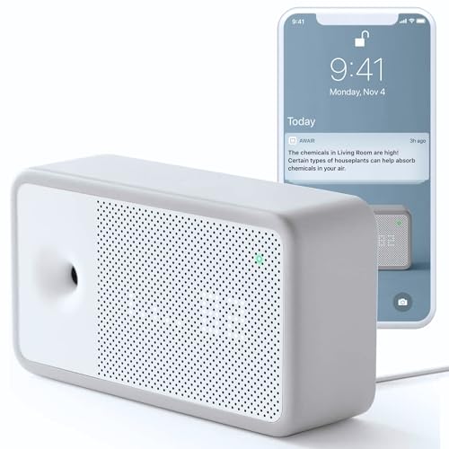 Awair Element Air Quality Monitor, Indoor Air Pollution Sensor