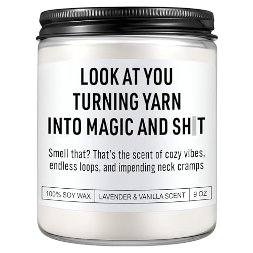 Karply Stitch Candle