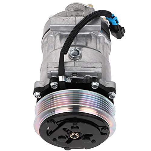 Image of ECCPP A /C Compressor with Clutch for Volvo VNM VHD VNL VNX 2003-2017 | for Peterbilt 220 320 325 335 337 2001-2025 Fast Cooling AC Compressor