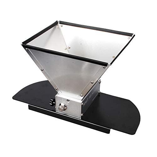 SZZ Premium Broyeur Crusher Pro Malt Grain Mill à 2 rouleaux en acier inoxydable avec base