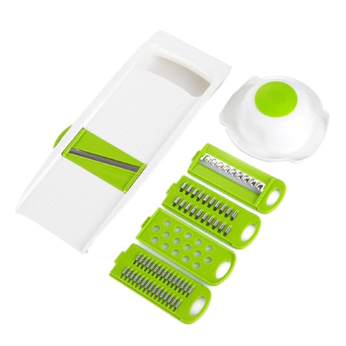 MOTHNUR 多機能キッチンスライサー 種の刃付き野菜カッター ガード 滑り止め底付き 手動おろし器 野菜 果物 ナッツ調理用切菜器