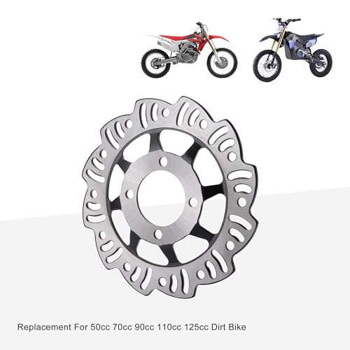 GOOFIT Vordere Scheibenbremse Platte Ersatz für 50cc 70cc 90cc 110cc 125cc Dirtbike