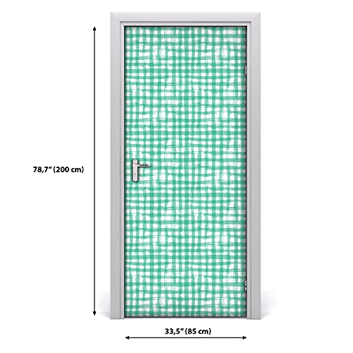 Autocollant de porte Magic-Stick pour masquer les rayures efficacement