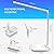 Ambertronix LED Desk Lamp with USB Charging Port, Dimmable Eye-Caring Reading Desk Light for Home, with 5 Brightness Level & 3 Lighting Modes, Touch Control, Auto Timer (White)