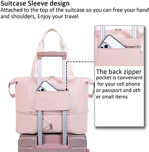 Convertible Cabin Bag 40X20X25 for Ryanair Expandable 45X36X20 for Easyjet Cabin Bag Travel Bag Hand Luggage Airplane Underseat Bag Carry on Bag Weekend Overnight Bag for Women Men