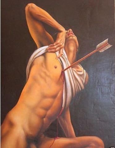 Amazon 本物の手描き裸の男性 ゲイ 男性 キャンバス 油絵 自宅の壁アート装飾 プリント ジクレーではない ポスターに ウォールステッカー オンライン通販 Amazon 本物の手描き裸の男性 ゲイ 男性 キャンバス 油絵 自宅の壁アート装飾 プリント ジクレーではない ポスターに ウォールステッカー オンライン通販