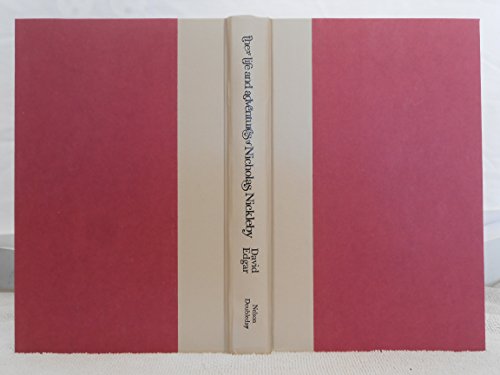 The Life and Adventures of Nicholas Nickleby B000QN6CLW Book Cover