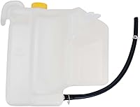 Vista 278 de TRQ Botella de desbordamiento del tanque de expansión del depósito de refrigerante del radiador compatible con Porsche Macan 2015-2018