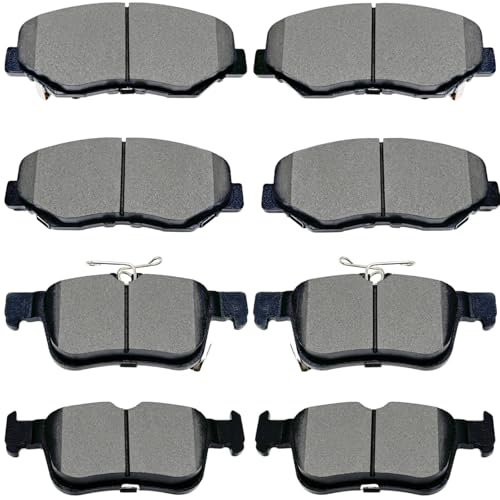 Front Rear Ceramic Brake Pads Fit for Honda Civic 2016-2021