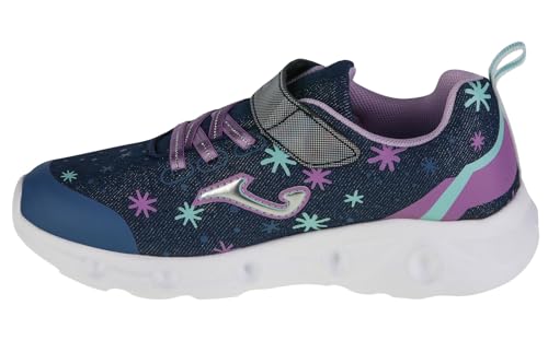 Joma - Zapato de Gimnasia para niña J. Space JR 2203 Navy Pink JSPACS2203V para: Niñas Color: Navy Talla: 32