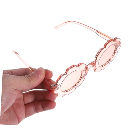 Boys Sunglasses Boys and Girls Pink Sunflower Frame Glasses Girl Hippie Glasses4