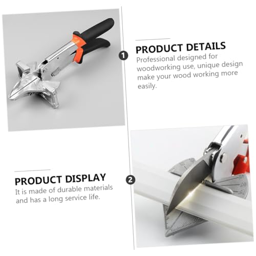 jojofuny 3 Pecas Tesoura Angular Multifuncional Tesoura De Tronco Tesoura De Esquadria Cortador De C