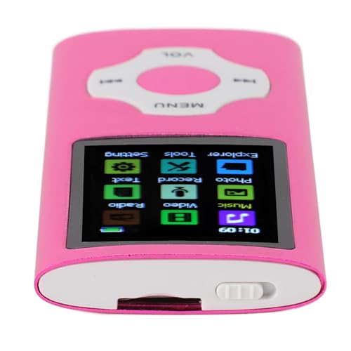 Reproductor de MP3 Portátil, Reproductor de Música MP3 HiFi sin Pérdidas, Reproductor MP4 con Pantalla LCD de 1,8 Pulgadas, Compatible con Música, Vídeo, Grabación de Voz, (Pin) - imagen 9