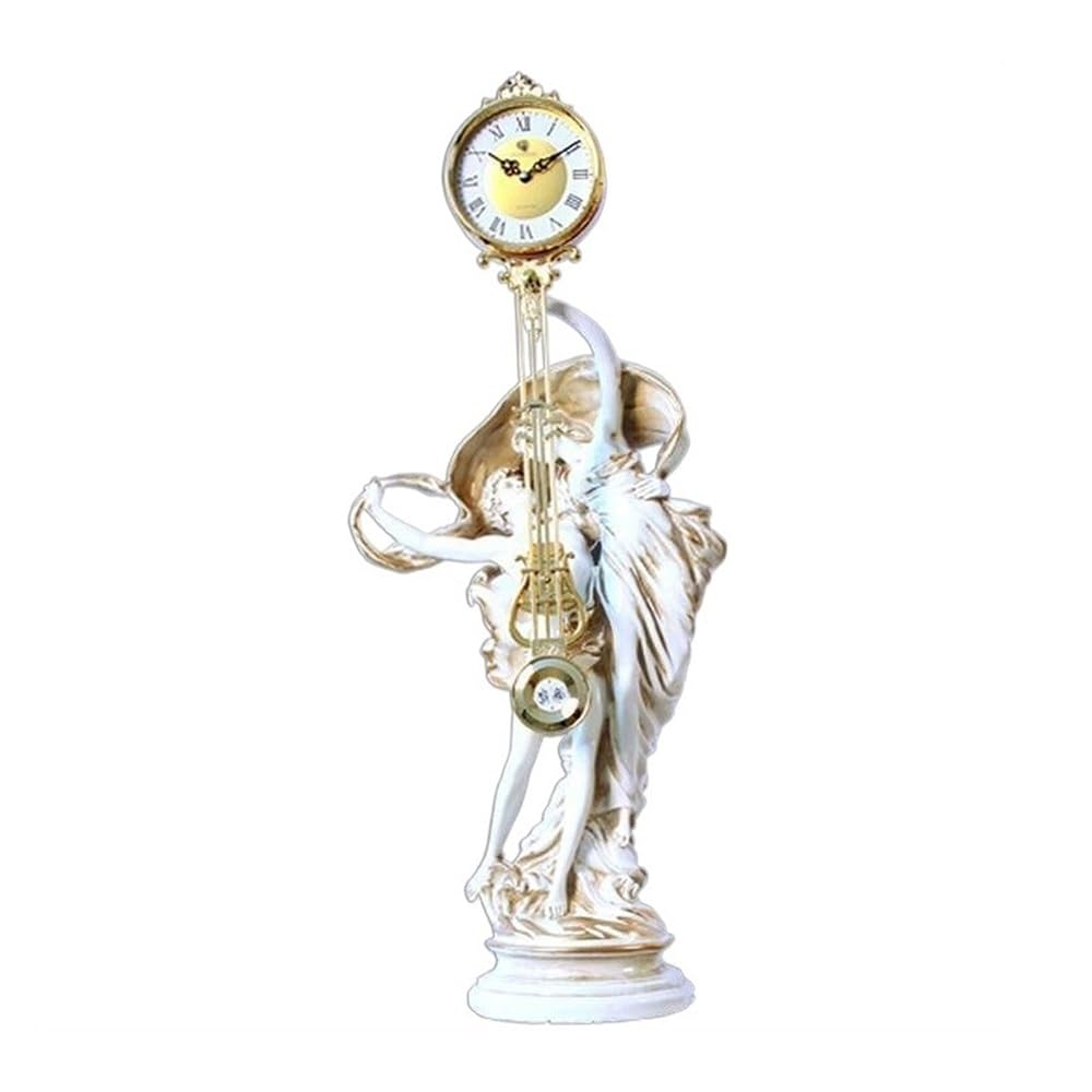 WANGHAI-666 Grandfather Clocks Floor Grandfather Clock, Stand Metal Analog Standing Coffee Home Decor