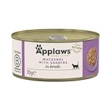 Applaws - Comida para Gatos Mackeral & Sardine 70g (Caldo)