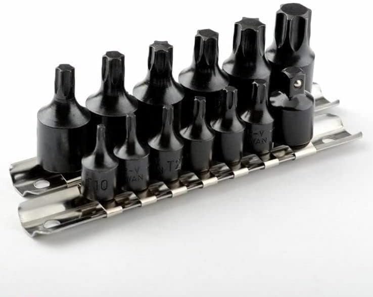 ARC-POWER for Socket Drive Male Torx Star Socket Bit Set Driver Tork