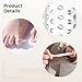20 PCS Silicone Toe Protectors, Breathable Toe Bandages, Anti-Friction Toe Covers, Flexible Toe Caps for Multiple Shoe Types