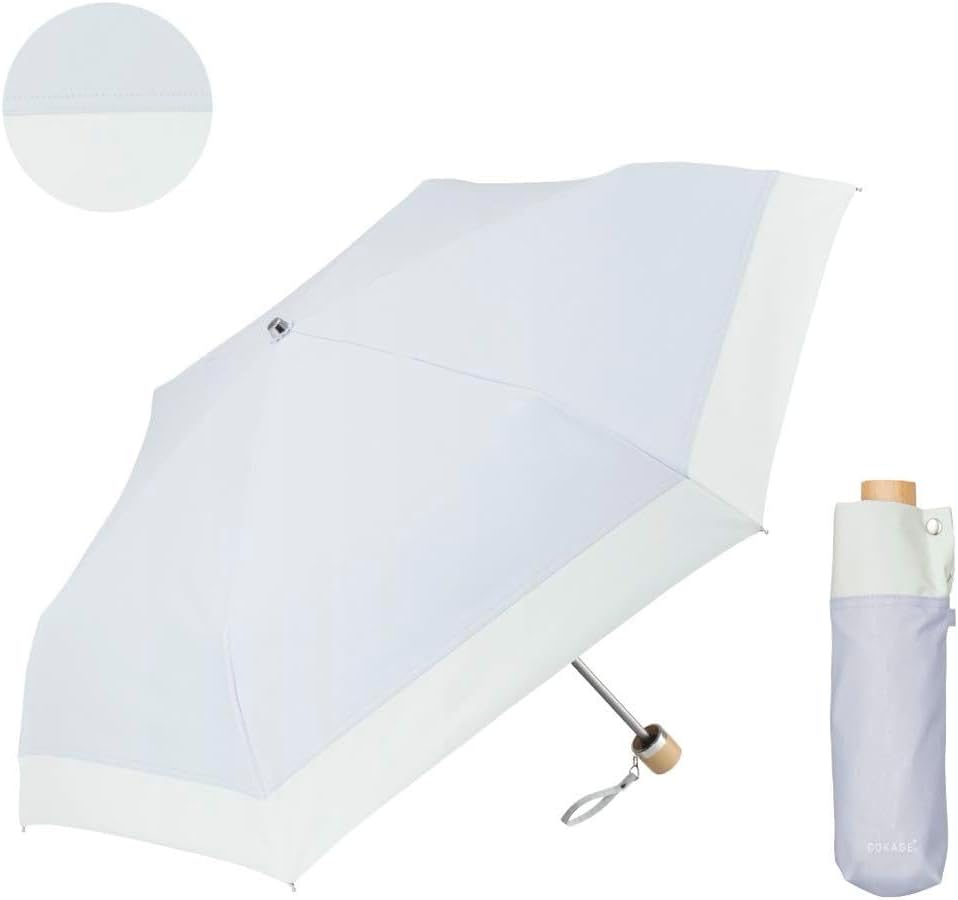 COKAGE+｜世界最大級の傘・日傘専門店 日傘 COKAGE+ 3段 折りたたみ ブルー