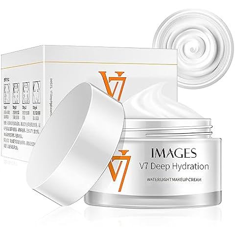 Rednow Moisturizing Cream,V7 Deep Hydration Waterlight Makeup Cream, V7 Korea Cream Face Moisturizer for All Skin Type,Natural Cream Young Skin Water(1 PC) Cover