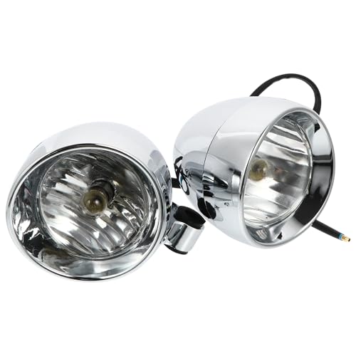 Phares moto antibrouillard LED vintage pour remédier au manque de visibilité